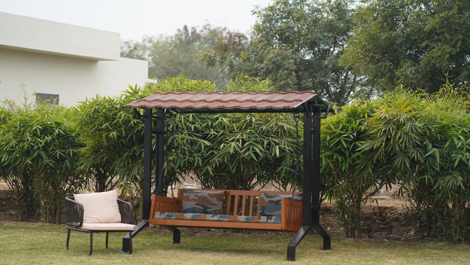 Guldaar Sariska - A Luxury Forest Resort Tehla Kültér fotó